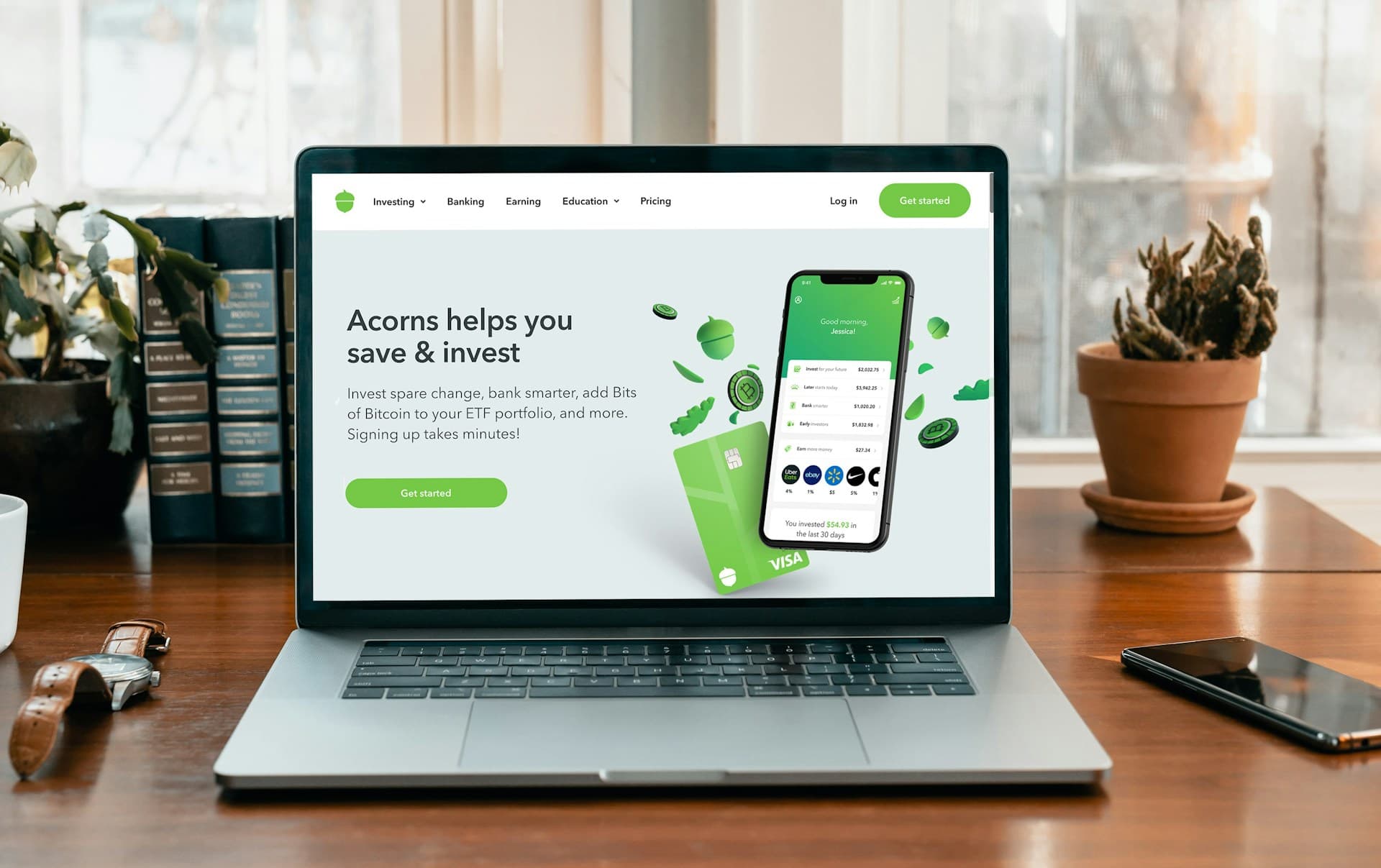Custom web development services on a laptop